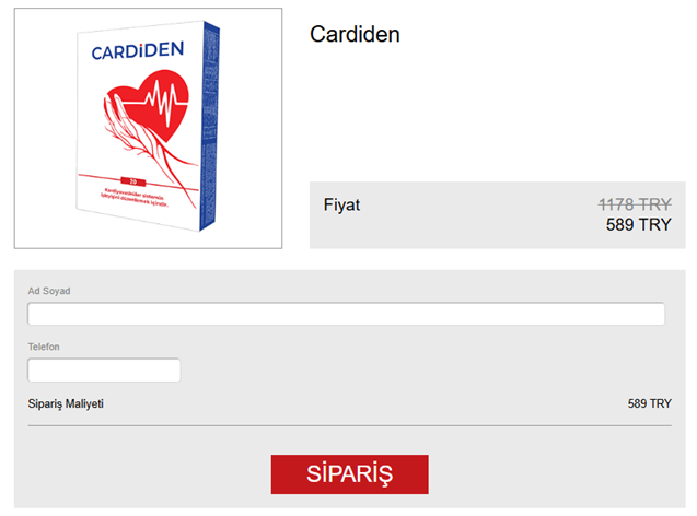 Cardiden kapsül